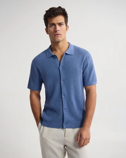 Oxford - Atlas Button Front Knit