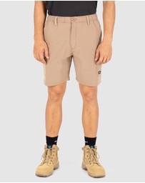 UNIT Workwear - UNIT Flexlite Mens Lightweight Cargo Shorts