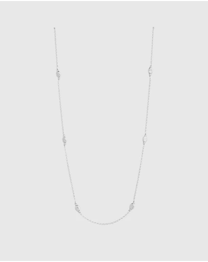 Najo - Volare Silver Necklace (45cm+ext)