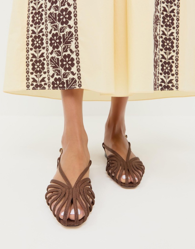 Loeffler Randall - Devon Lattice Slingback Sandal