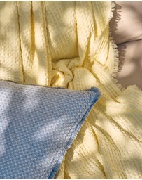 Linen House - Saltwater Butter Throw