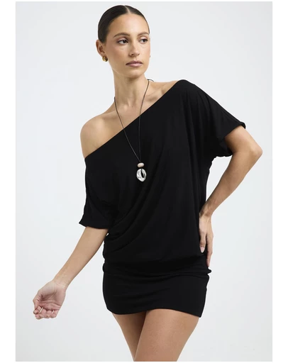 Alice In The Eve - Chantal Off Shoulder Mini Dress