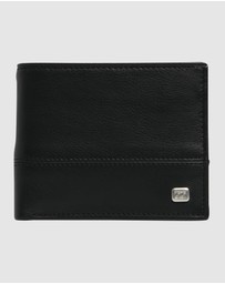 Billabong - Mens Dimension 2 In 1 Leather Wallet