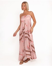 Petal & Pup - Elanor Maxi Dress - Pink Cocoa