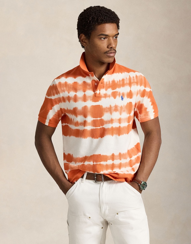 Polo Ralph Lauren - ICONIC EXCLUSIVE - Classic Fit Tie-Dye Mesh Polo Shirt