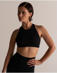 HyperLuxe The Label - High Neck Enso Bra