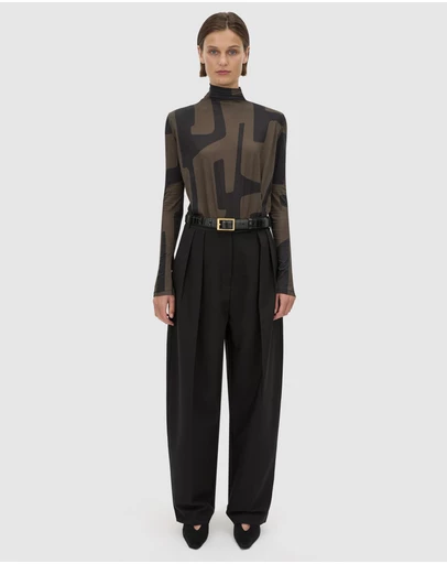 CAMILLA AND MARC - Eidra Printed Long Sleeve Bodysuit