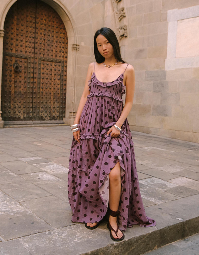 KINGA CSILLA - Posto Spot June Maxi Dress