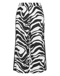City Chic - Plus size Chiara Abstract Print Wide Leg Pant - black