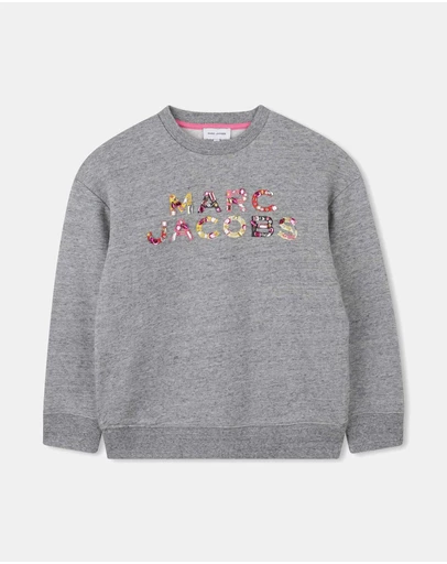 Marc Jacobs - Logo Embroidery Sweatshirt - Kids-Teens