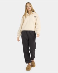 Billabong - Womens Classic Vibes Button Down Fleece Jumper