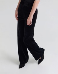 Oxford - Lydia Stretch Velvet Pants