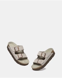 EVERAU - EverAU Ugg Sandal Platform Cow Suede Upper Sandals