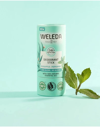 Weleda - Deodorant Stick Eucalyptus-Peppermint, 50G