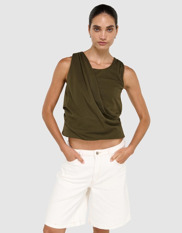 Staple the Label - Nyra Denim Jorts