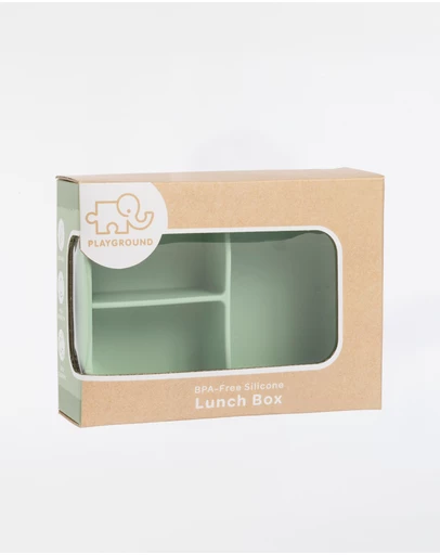 Playground - Silicone Lunch Box- Small- Light Sage