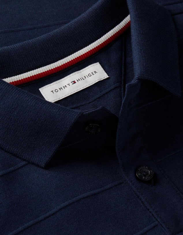 Tommy Hilfiger - Textured Jersey Brand Polo SS - Kids