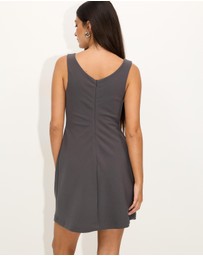 Dazie - Solene Draped Mini Dress