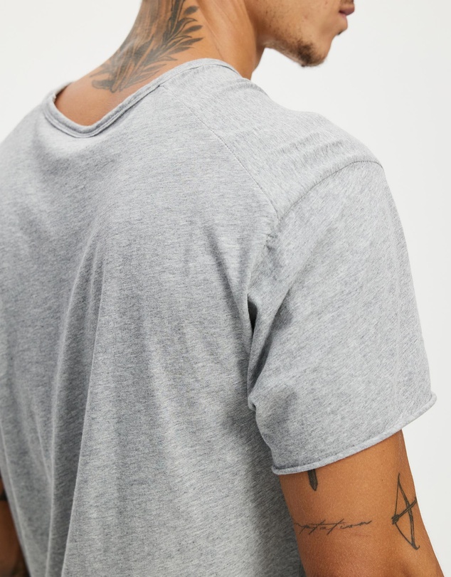 Surrounded By Ghosts - The Coltan Cotton Asymmetrical Tail T-Shirt