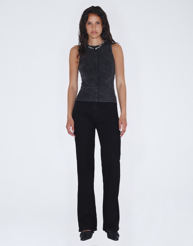 Dr Denim - Lian Top Black Fog