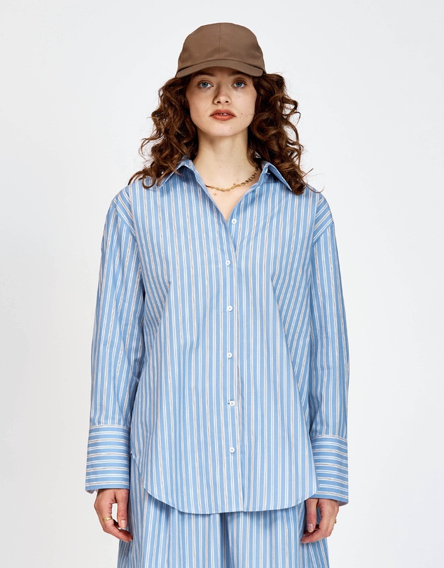 bul - Tallow Shirt Blue Stripe