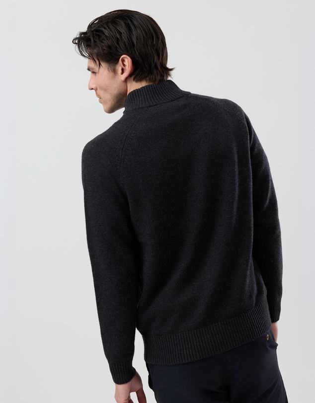 Wayver - Half Zip Wool Blend Knit