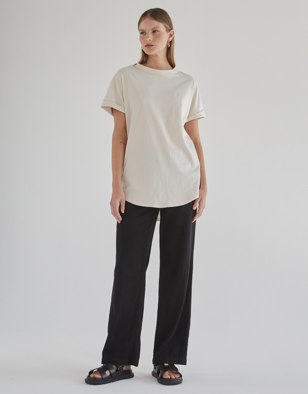 DRICOPER DENIM - Slouchy Cream Tee