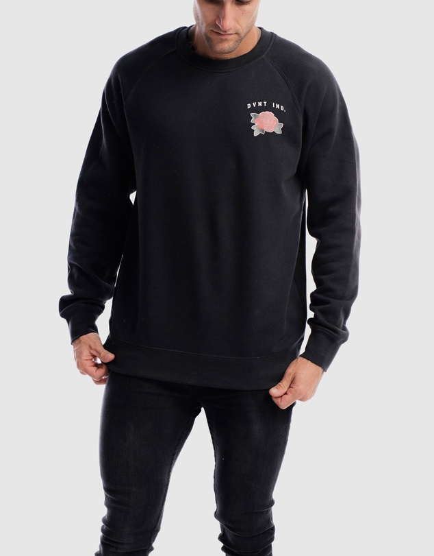 DVNT - Rose Crewneck