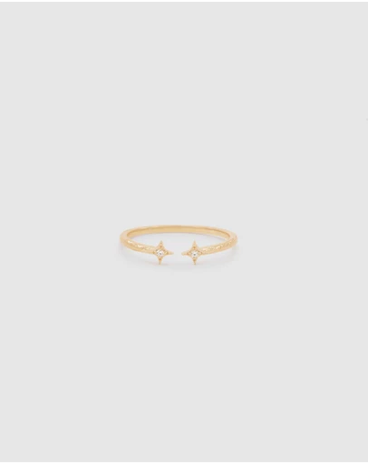 By Charlotte - Gold Wish Ring
