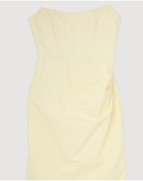 Revibe - Repaired Shona Joy Lani Strapless Corset Maxi Dress - AU 12
