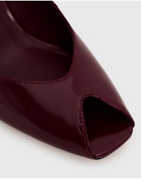 Betts - Tinka Slingback Peep Toe High Heels