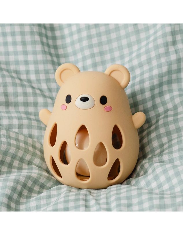 Tiger Tribe - Silicone Rattle - Bear