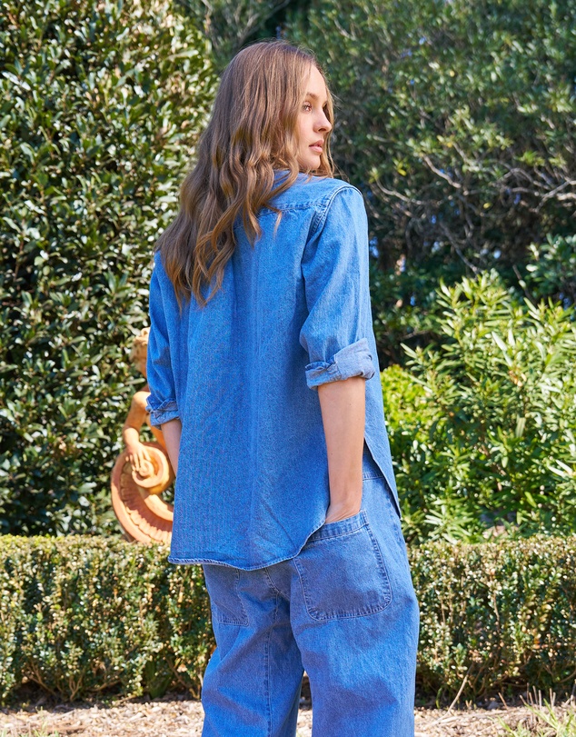 CAMIXA - Denime Linen Shirt