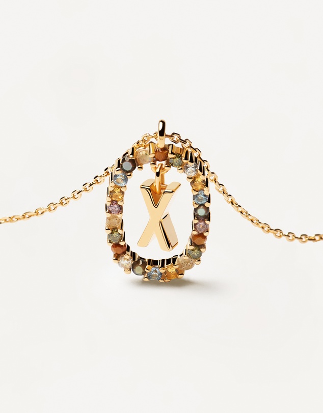 PDPAOLA - Letter X Necklace