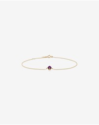 Michael Hill - Bracelet with Amethyst in 10kt Yellow Gold