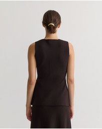 Oxford - Drew Knitted Long Waistcoat