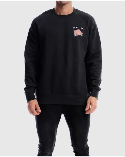 DVNT - Rose Crewneck