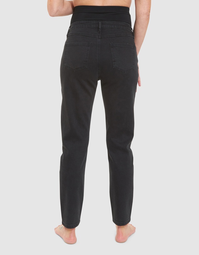 Ripe Maternity - Hunter Over Bump Crop Jean