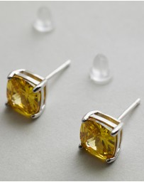 Native Sol - Lotti Citrine Studs