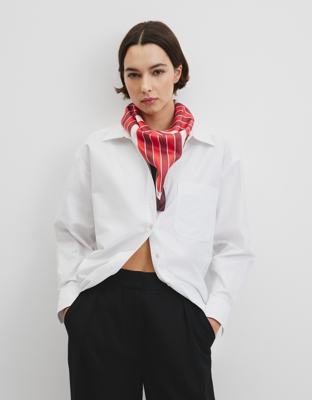 Country Road - Silk Print Scarf