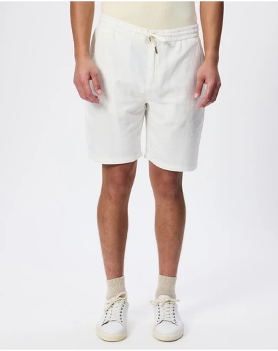 Scotch & Soda - Core Fave Cotton-Linen Twill Bermuda Shorts