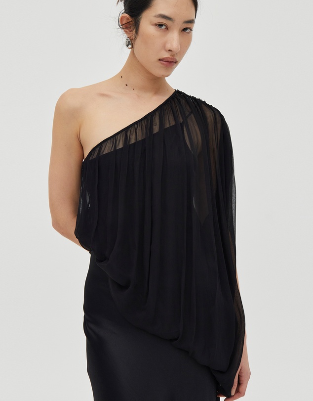 Third Form - Solstice One Shoulder Floor Length