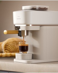 Philips - Baristina Espresso Machine Cloud White
