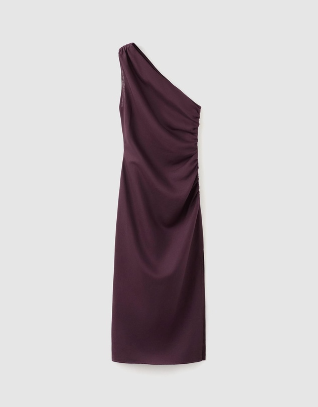 M.N.G - Asymmetrical Dress With Side Slit