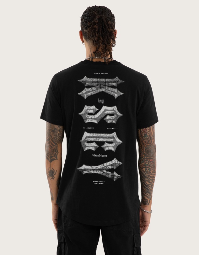 Kiss Chacey - Encryption Dual Curved Tee