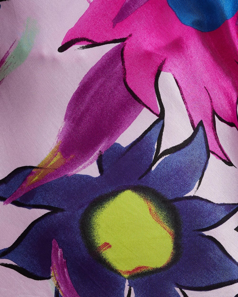 Painted Floral Midi Dress by TOPSHOP Online | THE ICONIC | Australia