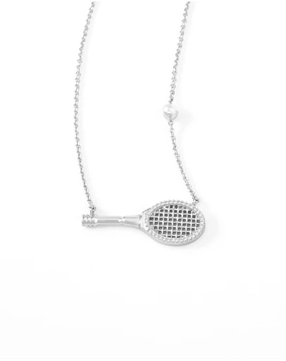 Wanderlust + Co - Tennis Your Way Necklace