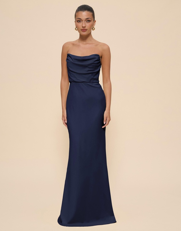 CHANCERY - Jada Strapless Corset Maxi Dress