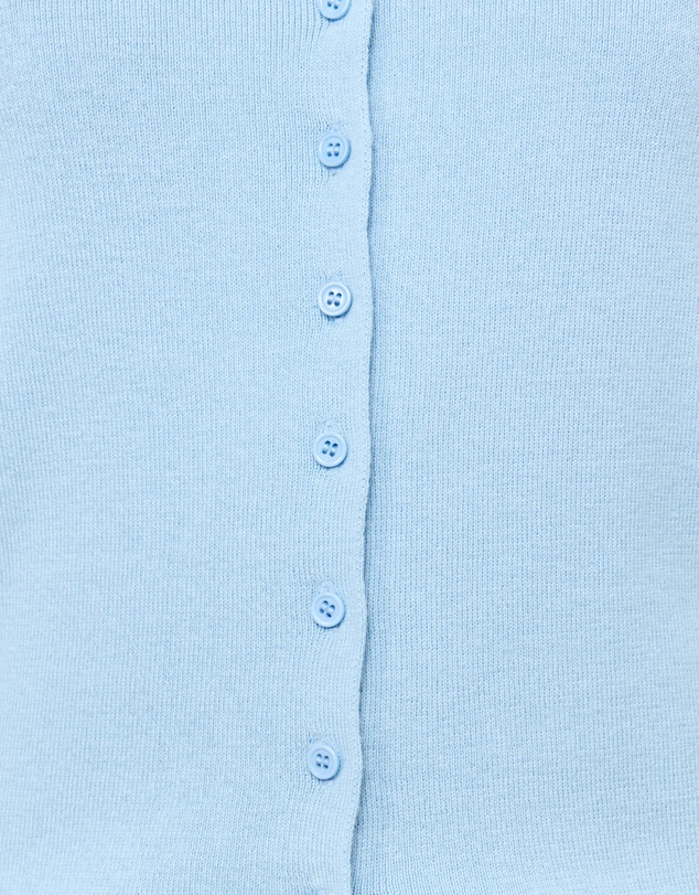 AERE - Veya Contrast Organic Cotton Knit Top