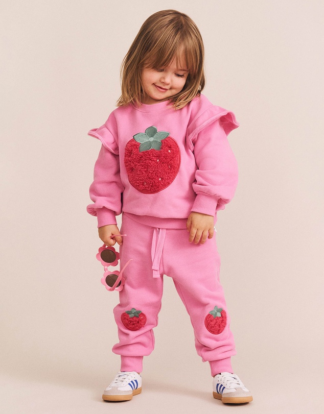 Huxbaby - Very Berry Trackpants - Babies-Kids